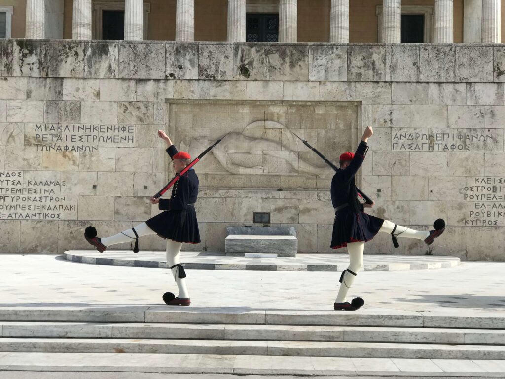 change of the guards, syntagma Athens