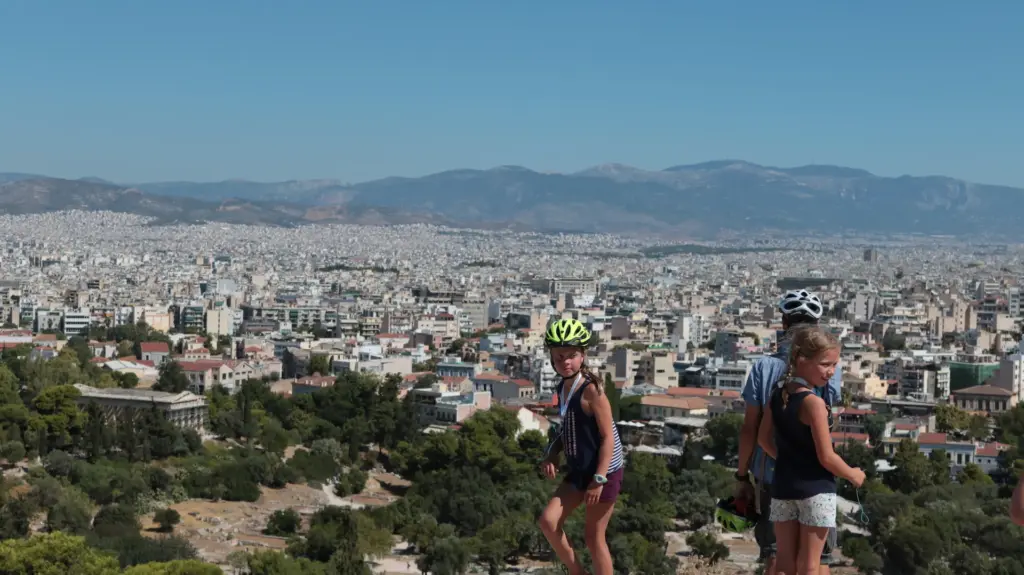 Athens by E-bike, Athens family tour