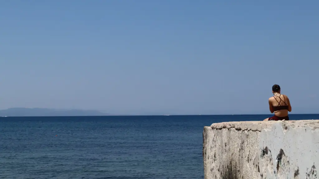Sea view from Faliro promenade during the Athens Riviera Coffee Ride eBike tour